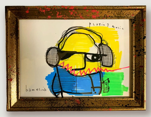 Hamelink - Junge, der Musik spielt