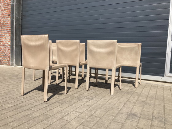 Image 1 of 6x Enrico Pellizzoni italienische Pasqualina Esszimmerstühle