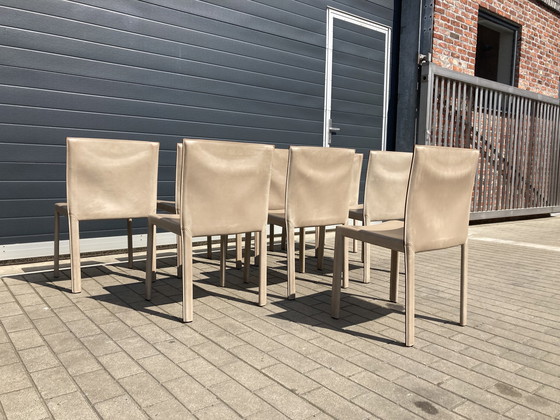 Image 1 of 6x Enrico Pellizzoni italienische Pasqualina Esszimmerstühle