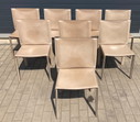6x Enrico Pellizzoni italienische Pasqualina Esszimmerstühle