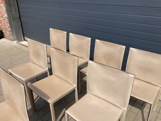 Image 1 of 6x Enrico Pellizzoni italienische Pasqualina Esszimmerstühle