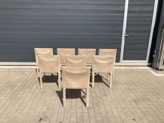 Image 1 of 6x Enrico Pellizzoni italienische Pasqualina Esszimmerstühle