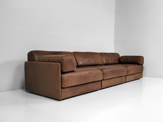 Image 1 of De Sede DS-76 modulares Ledersofa