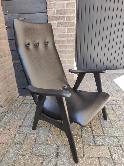 Wébé-Sessel von Louis Van Teeffelen