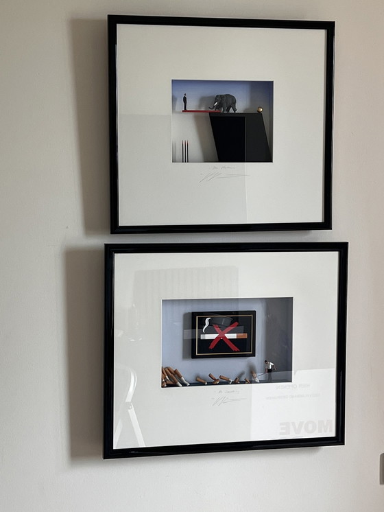 Image 1 of 2x Volkert Kühn. Art in Boxes -No Smoking