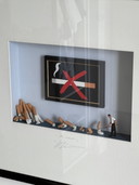 2x Volkert Kühn. Art in Boxes -No Smoking