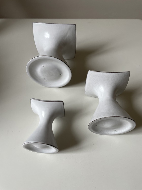 Image 1 of 3x Cor Unum Vase. Vintage.