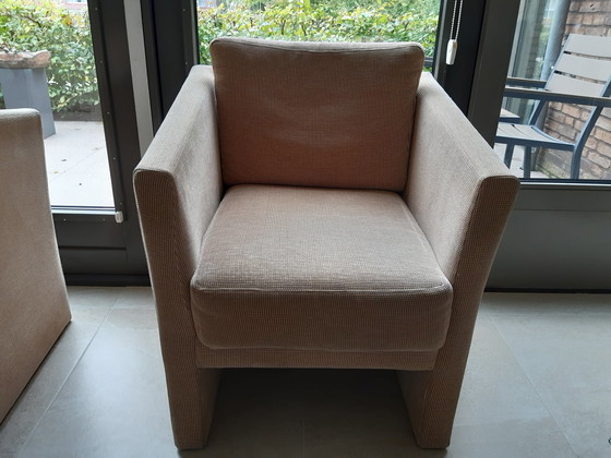 Image 1 of 2x Molinari -Sessel mit passendem Ottoman