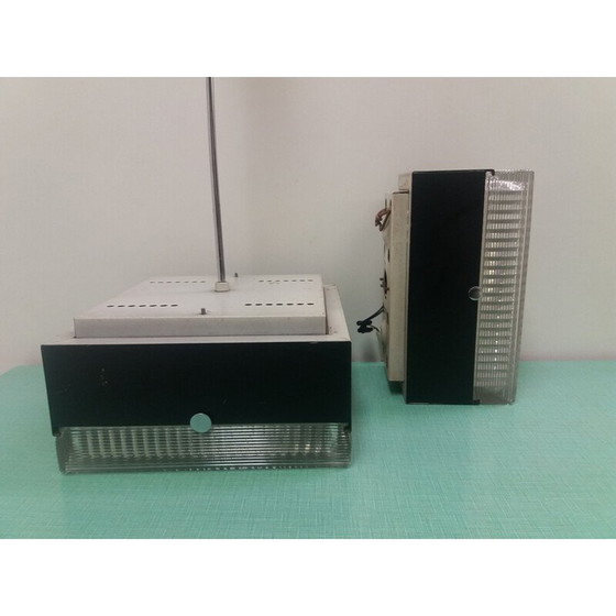 Image 1 of Mid Century Kronleuchter und Wandleuchte Drupol, 1970