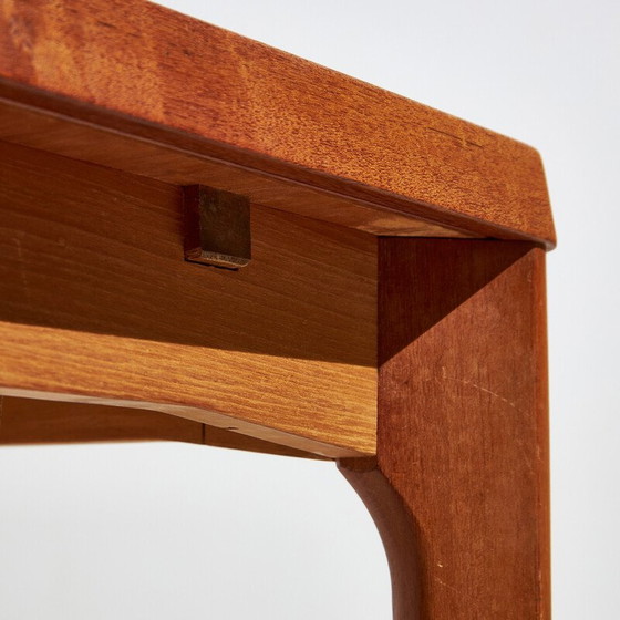 Image 1 of Vintage Teak-Esstisch mit 2 Auszügen von Henry Kjærnulf für Vejle, 1960
