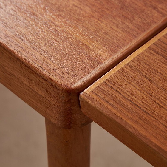 Image 1 of Vintage Teak-Esstisch mit 2 Auszügen von Henry Kjærnulf für Vejle, 1960