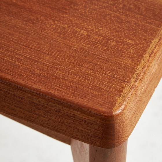 Image 1 of Vintage Teak-Esstisch mit 2 Auszügen von Henry Kjærnulf für Vejle, 1960