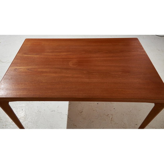 Image 1 of Vintage Teak-Esstisch mit 2 Auszügen von Henry Kjærnulf für Vejle, 1960