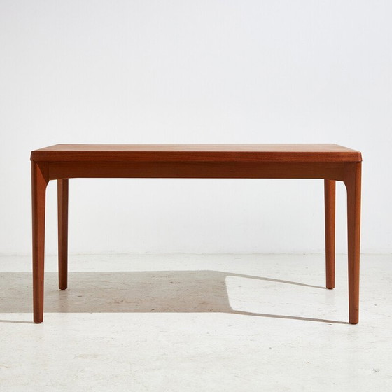 Image 1 of Vintage Teak-Esstisch mit 2 Auszügen von Henry Kjærnulf für Vejle, 1960