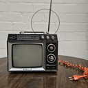 Seltene Radio-TV-Marke Universum