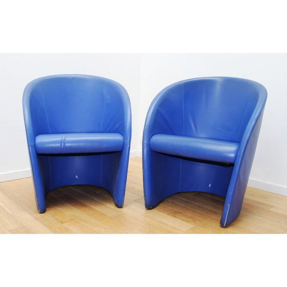 Image 1 of Paar Vintage-Sessel von Poltrona Frau