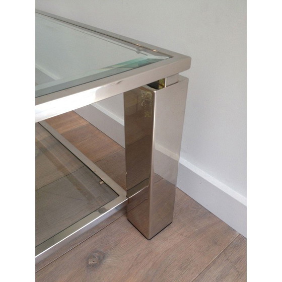 Image 1 of Couchtisch aus Chrom, 1970