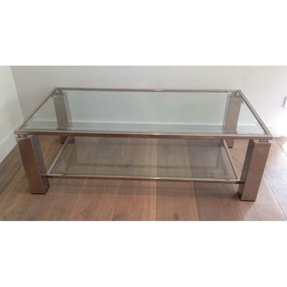 Image 1 of Couchtisch aus Chrom, 1970