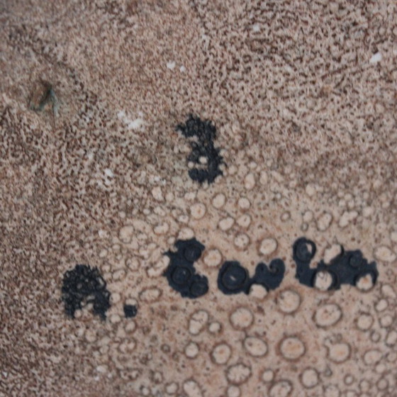 Image 1 of Tischlampe aus Keramik mit geometrischen Verzierungen, 1960