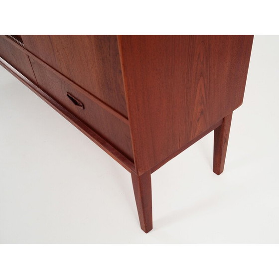 Image 1 of Skandinavisches Vintage-Highboard aus Teakholz, 1970