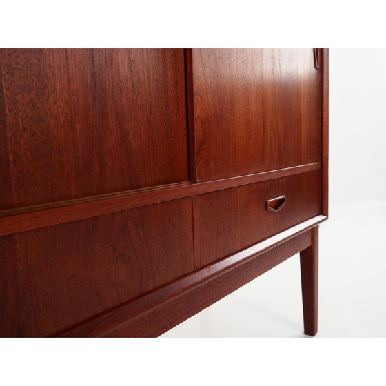 Image 1 of Skandinavisches Vintage-Highboard aus Teakholz, 1970