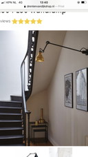 DCW Gras L60 Wandleuchte chrom