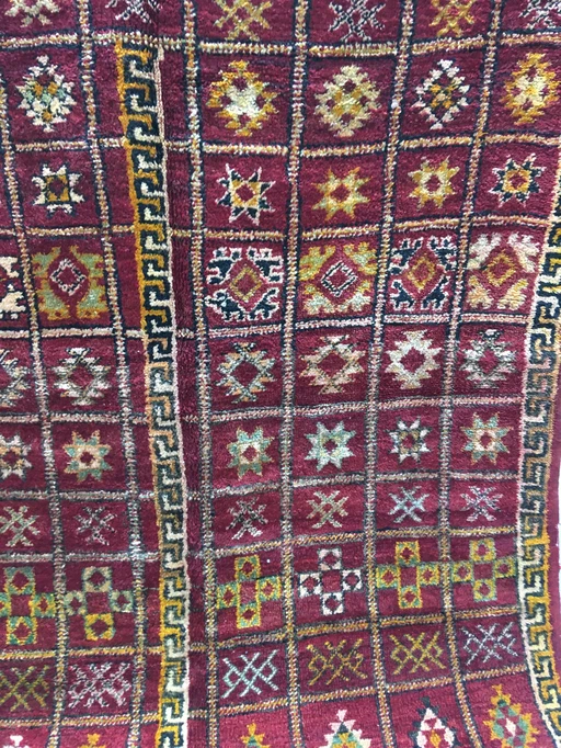 Antiker Berber Zemmour-Teppich 2m58 x 1m80