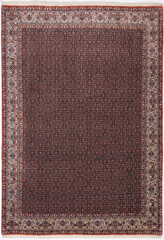 Image 1 of Original Handgeknüpfter Perserteppich Bidjar Takab Sehr Fein Geknüpft 290 X 205 Cm Top Zustand