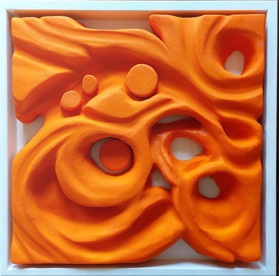Image 1 of Orange-weiße Epoxy-Pools