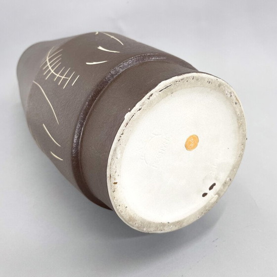 Image 1 of Vintage Keramik Bodenvase von Jihokera Bechyne, Tschechoslowakei 1970