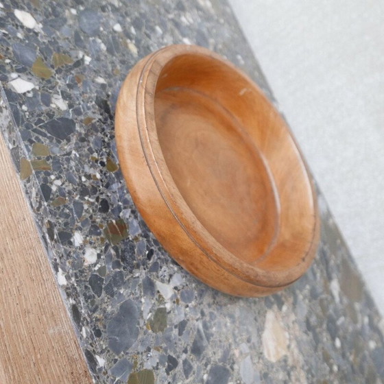 Image 1 of Kirchliche Schale aus Eichenholz, England 1900