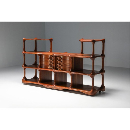 Offene Vintage-Regale von Charles Fisher und Howard Osinski, 1970