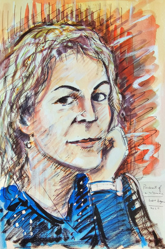 Image 1 of Leo Kogan - Porträt einer Frau