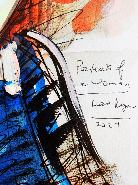 Image 1 of Leo Kogan - Porträt einer Frau