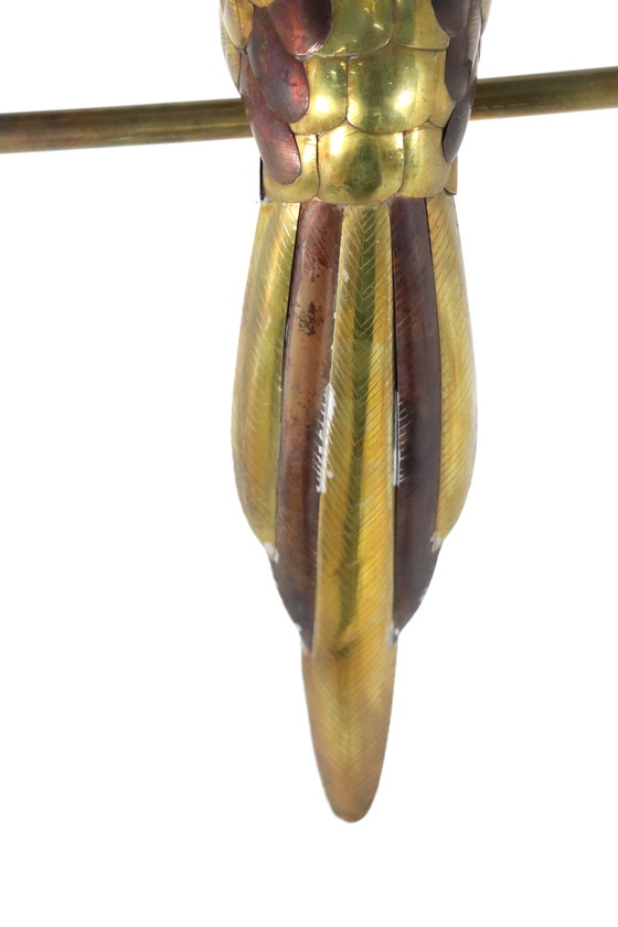 Image 1 of Brass Parrot Attr. Sergio Bustamante