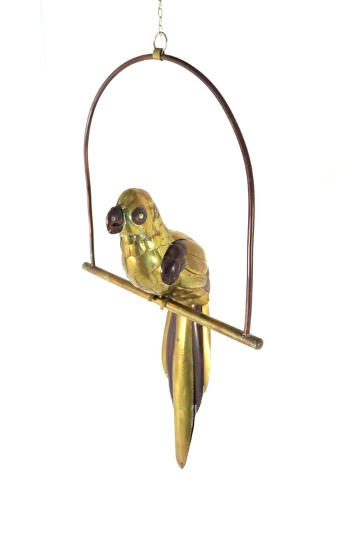 Brass Parrot Attr. Sergio Bustamante