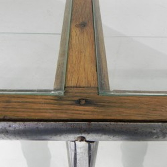 Image 1 of Vintage-Vitrine mit verjüngten Beinen, 1960er Jahre