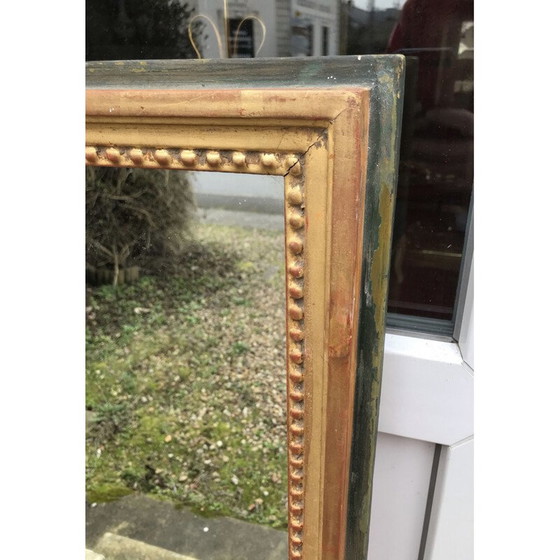 Image 1 of Vintage-Spiegel aus geschnitztem Holz