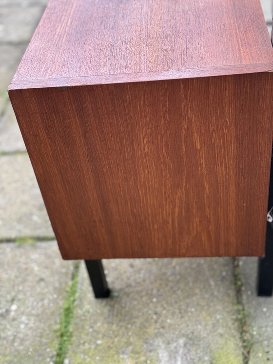 Image 1 of Vintage Teak MCM Garderobe mit Aufbewahrungsschrank