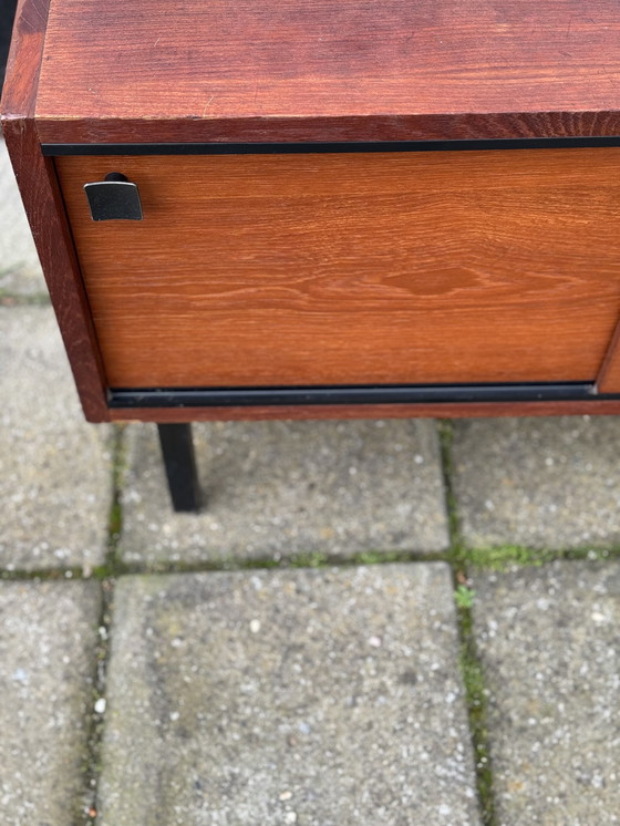 Image 1 of Vintage Teak MCM Garderobe mit Aufbewahrungsschrank