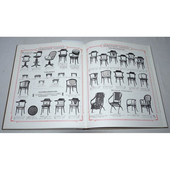 Image 1 of Alter Bürostuhl von Thonet, Modell Nr. 6000, 1900er Jahre