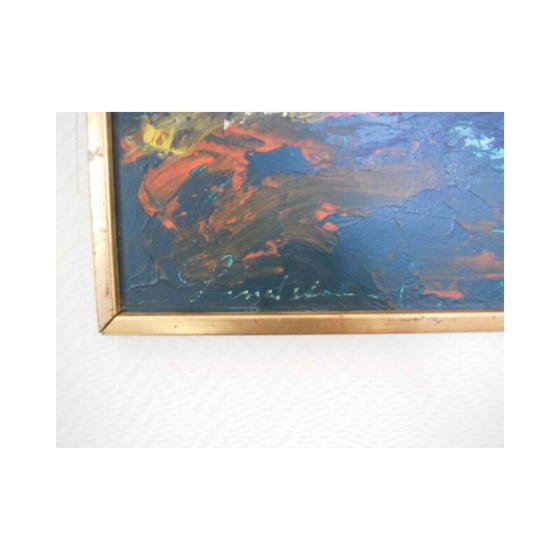 Image 1 of Vintage-Ölgemälde von Bengt Lindstrom