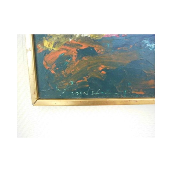 Image 1 of Vintage-Ölgemälde von Bengt Lindstrom