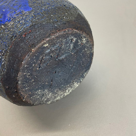 Image 1 of Vase aus Steingut von Gerhard Liebenthron, Deutschland 1970er Jahre