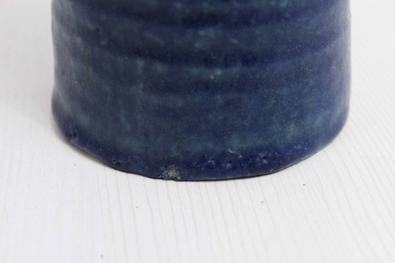 Image 1 of Niederländische Vase aus emaillierter Keramik MOBACH 1970