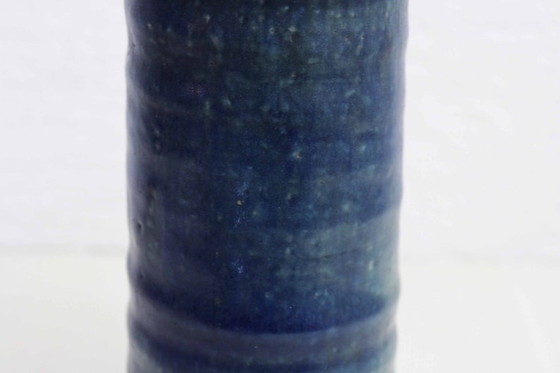 Image 1 of Niederländische Vase aus emaillierter Keramik MOBACH 1970