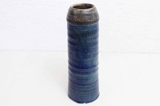 Image 1 of Niederländische Vase aus emaillierter Keramik MOBACH 1970