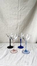 8X Martini Glas / Coupe, Schwarz, Luminarc