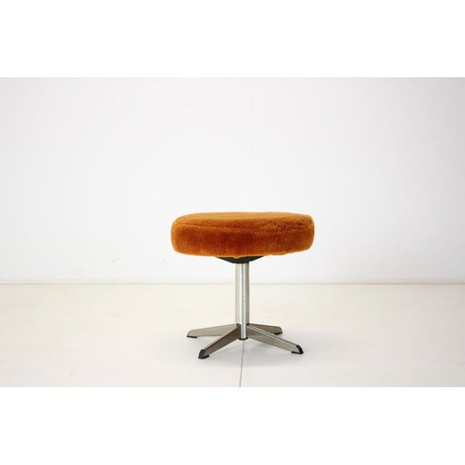 Vintage-Drehhocker, Tschechoslowakei 1970er Jahre
