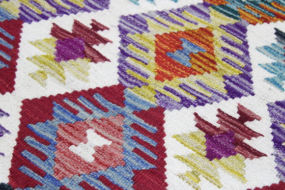 Image 1 of Original Old Style Kelim Afghan 245 X165 Cm Top Zustand